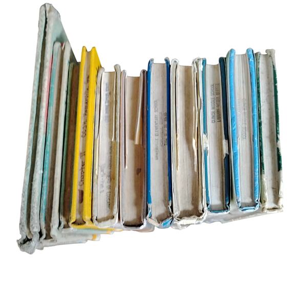 Vintage Kids Book Bundle (11) Library Decor Homeschool - Picture 11 of 16